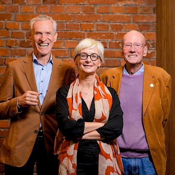 Ewald Frie, Dörte Hansen, Stephan Lohr, © Dietrich Kühne