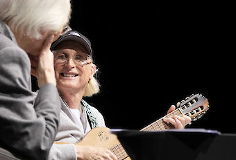 Bernd Eilert und Otto Waalkes am 02.11. ©Dietrich Kühne