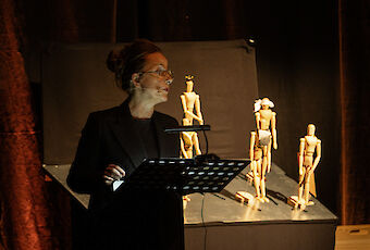 Claudia Michelsen bei »Argenore« am 26.10. ©Anton Saeckl