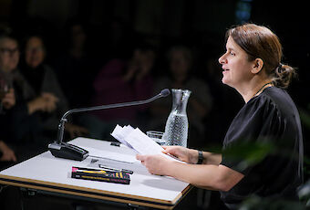 Ella Carina Werner am 31.10. ©Dietrich Kühne