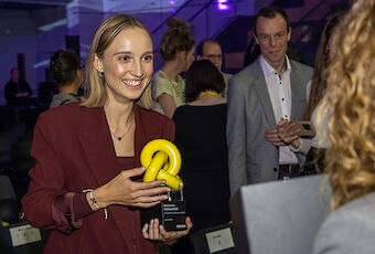 Naomi Wetzel, Gewinnerin des Life Science Xplained Award ©Axel Herzig